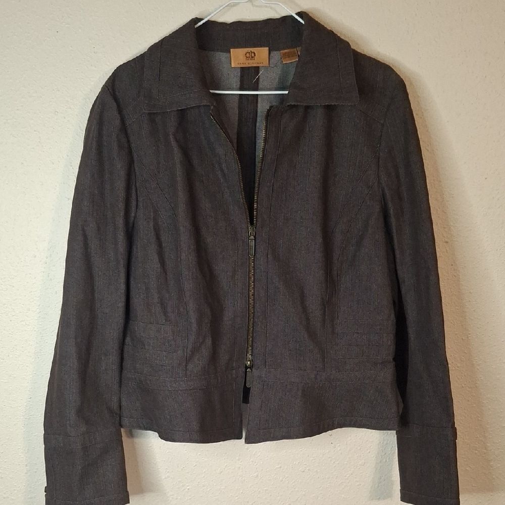 Dana Buchman Denim Jean Jacket size 14